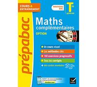 Prépabac Maths complémentaires (option) Tle générale – Bac 2023 : nouveau programme – Hatier
