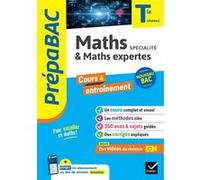 Prépabac - Maths (spécialité) & Maths expertes (option) Tle générale - Bac 2026: cours, méthodes & sujets corrigés (programme de Terminale)