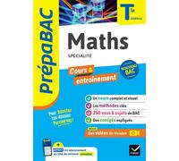Prépabac – Maths (spécialité) Tle générale – Bac 2026 : cours, méthodes & sujets corrigés – Hatier