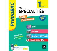 Séverine Bachelerie‑Marteau – Prépabac: spécialités SES HGGSP Anglais LLCE/AMC 1re – 2025-2026