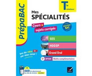 Prépabac - Mes spécialités SES, HGGSP, Grand Oral & Maths complémentaires Tle - Bac 2027 Séverine Bachelerie-Marteau (Auteur), François Porphire (Auteur), Franck Rimbert (Auteur), Gilles Seurin (Auteu