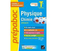 Prépabac Physique-Chimie Tle générale (spécialité) - Bac 2023: nouveau programme de Terminale
