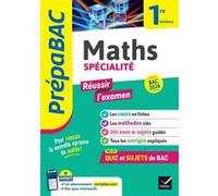 Prépabac "Réussir l'examen" Maths 1re générale (spécialité) Bac 2026 Michel Abadie (Auteur), Annick Meyer (Auteur), Jean-Dominique Picchiottino (Auteur), Martine Salmon (Auteur)