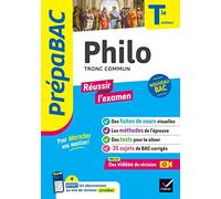 Prépabac Réussir l'examen – Philo Tle générale – Bac 2026 : fiches, sujets corrigés & vidéos