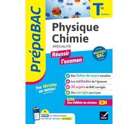 Prépabac Réussir l'examen - Physique-Chimie Tle générale (spécialité) - Bac 2026: fiches de révision, sujets de bac corrigés & vidéos