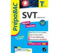Hatier – Prépabac SVT Tle gén. (spécialité) – Bac 2026 : fiches, sujets corrigés & vidéos