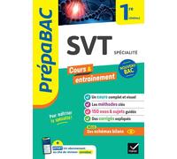 Prépabac – SVT 1re générale (spécialité) – cours, méthodes & entraînement – Hatier