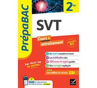 Prépabac – SVT 2de : cours, méthodes & entraînement (programme de Seconde) – Hatier
