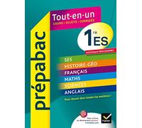 Prépabac Tout-en-un 1e ES