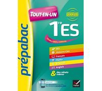 Prépabac Tout-en-un 1re ES: toutes les matières de la Première ES