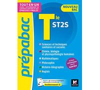 PREPABAC - Toute la terminale ST2S - Bac 2023 - Contrôle continu et épreuves finales - Révision