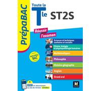 PREPABAC - Toute la terminale ST2S - Contrôle continu et épreuves finales - Révision 2026 - Audrey Bebert-Mion - Foucher - broché - Scolaire / Universitaire