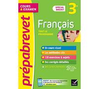 Prépabrevet Français 3e - Brevet 2024: cours, méthodes et entraînement