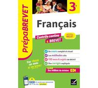 Prépabrevet - Français 3e - Brevet 2026: cours, méthodes & sujets de brevet corrigés