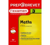 Prépabrevet, l'examen : Maths, 3e