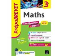 Prépabrevet - Maths 3e - Brevet 2026 Caroline Bureau (Auteur), Jean-Pierre Bureau (Auteur), Emmanuelle Michaud (Auteur)