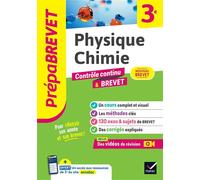 Prépabrevet - Physique-Chimie 3e - Brevet 2026 Cours, méthodes & sujets de brevet corrigés - Gaëlle Cormerais - Hatier - broché - Scolaire / Universitaire
