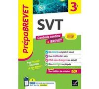 Prépabrevet – SVT 3e – Brevet 2026 : cours, méthodes et sujets de brevet corrigés – Hatier