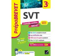 Prépabrevet – SVT 3e – Brevet 2026 : cours, méthodes et sujets de brevet corrigés – Hatier
