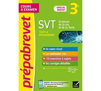 Prépabrevet SVT 3e (sciences) - Brevet 2024: cours, méthodes et entraînement