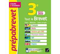 Prépabrevet Tout le brevet 2024 3e (toutes les matières): tout-en-un pour réussir sa 3e et son brevet