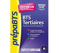PREPABTS - Toutes les matières générales - BTS Tertiaires - Révision et entrainement