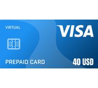 Prepaid Virtual Visa 40 USD