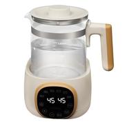Préparateur de biberon 1,3 l - Temps thermostatique 72 h/37-95 °C - Multi bouilloires pour réchauffer le lait, le thé, les aliments pour bébé, le café 600 W/50 Hz