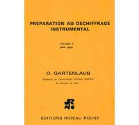 Preparation au dechiffrage instrumental : volume f, 2eme cahier - superieur