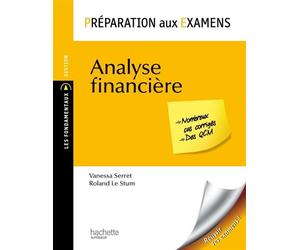 Préparation aux examens - Analyse financière - Vanessa Serret - Hachette Education - broché - Etude