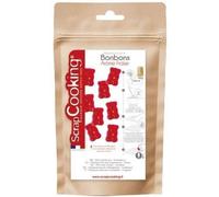 ScrapCooking - Préparation Bonbons Fraise 100 g - Préparation Sucrée pour Réaliser Bonbon Maison - Mix pour Bonbons Oursons & Gummies - Anniversaire, Enfants - Coloris Rouge - 8542
