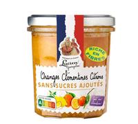 Préparation de fruit 3 Agrumes sans sucre ajouté Lucien Georgelin le bocal de 320g NUTRISCORE A