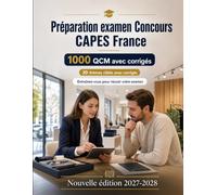 Préparation examen Concours CAPES France : 1000 QCM: Didactique, transposition des savoirs, séquences, progression annuelle et évaluation formative - révisions ciblées