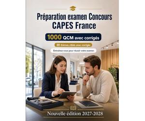 Préparation examen Concours CAPES France : 1000 QCM: Didactique, transposition des savoirs, séquences, progression annuelle et évaluation formative - révisions ciblées