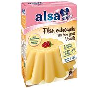 PRÉPARATION FLAN ENTREMETS VANILLE 4 SACHETS 192G, ALSA, LOT DE 5