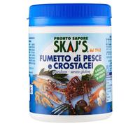 Préparation granulée pour bouillon et assaisonnement aromatisé aux poissons et crustacés, sans gluten, avec glutamate, sans conservateur, faible en gras 150 g. 6 pièces