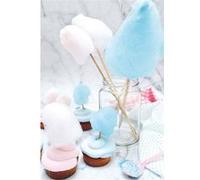 Préparation pour barbe à papa rose 400 g Rose G