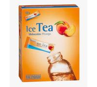 Préparation pour Boisson au Thé Saveur Pêche (À Diluer) Lot de 6 Boîtes de 12 Sachets (72 Sachets au total) - Saveur Fruitée et Format Nomade