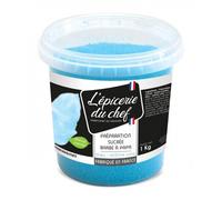 Préparation sucrée pour barbe à papa Bleue 1 kg Scrapcooking