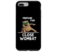 Prepare for Close Wombat Superhéros de Wombat Marsupial Coque pour iPhone 7 Plus/8 Plus