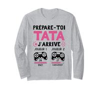 Prépare-Toi Tata Annonce Grossesse Gamer Future Tata 2027 Manche Longue