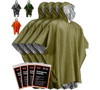 PREPARED4X P4xep5002 Couvertures d'urgence, Vert-Lot de 4, X-Large Femme