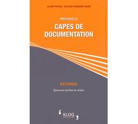 Préparer le CAPES de documentation externe