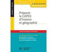 Préparer le CAPES d'histoire et géographie