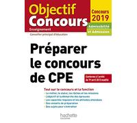 Préparer le concours de CPE: Admissibilité et admission
