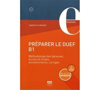 Préparer le DUEF B1 Méthodologie des épreuves écrites et orales, entraînement, corrigés - Sylvie SOHIER - Presses Universitaires Grenoble - broché - Méthode de langue