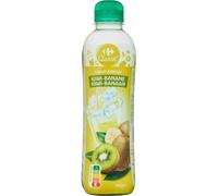 Préparez rapidement vos boissons fruitées avec le sirop Kiwi Banane CARREFOUR CLASSIC' - Bouteille 75cL - Lot de 3