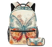Préparez-vous à réussir avec notre ensemble de 2 cartables pour enfants, parfait pour les garçons, les filles, les adolescents, doté d'un sac à dos de grande capacité et d'une trousse à crayons, motif