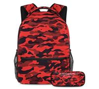 Préparez-vous à réussir avec notre ensemble de 2 cartables pour enfants, parfait pour les garçons, les filles, les adolescents, avec un sac à dos de grande capacité et une trousse à crayons, motif