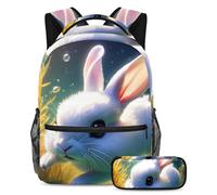 Préparez-vous à réussir avec notre ensemble de 2 cartables pour enfants, parfait pour les garçons, les filles, les adolescents, avec un sac à dos de grande capacité et une trousse à crayons, de jolis